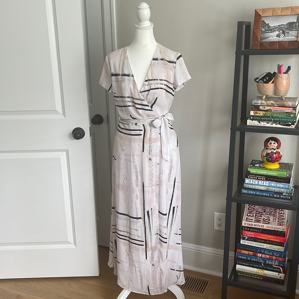 Aritzia Babaton Wrap Dress
